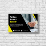 Horizontal Banner Model 1