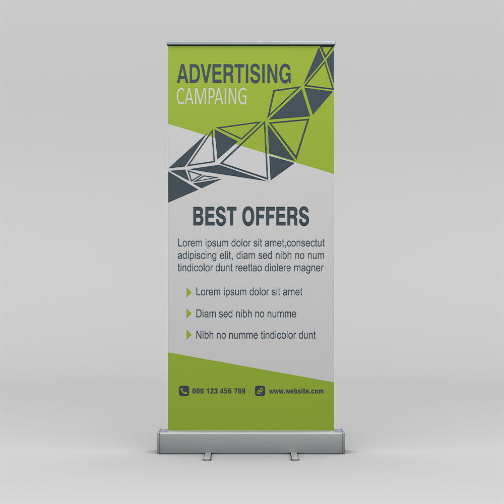 thumbnail image 2 of 20x48 Inch Vertical Vinyl Banner - Tattoo Shop Sign - Customizable Blank 2 of 6