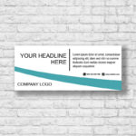 Horizontal Banner Model 4