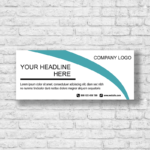 Horizontal Banner Model 3