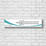 Horizontal Banner Model 2