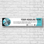 Horizontal Banner Model 0