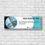 Horizontal Banner Model 0