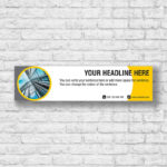 Horizontal Banner Model 0