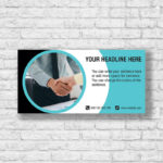 Horizontal Banner Model 0