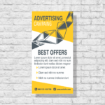 Vertical Banner Model 3