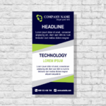 Vertical Banner Model 6