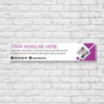 Horizontal Banner Model 6