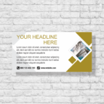 Horizontal Banner Model 6