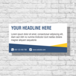 Horizontal Banner Model 12