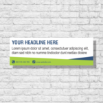 Horizontal Banner Model 12