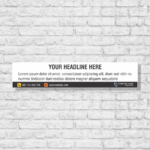 Horizontal Banner Model 13