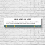 Horizontal Banner Model 13