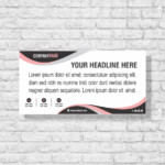 Horizontal Banner Model 15