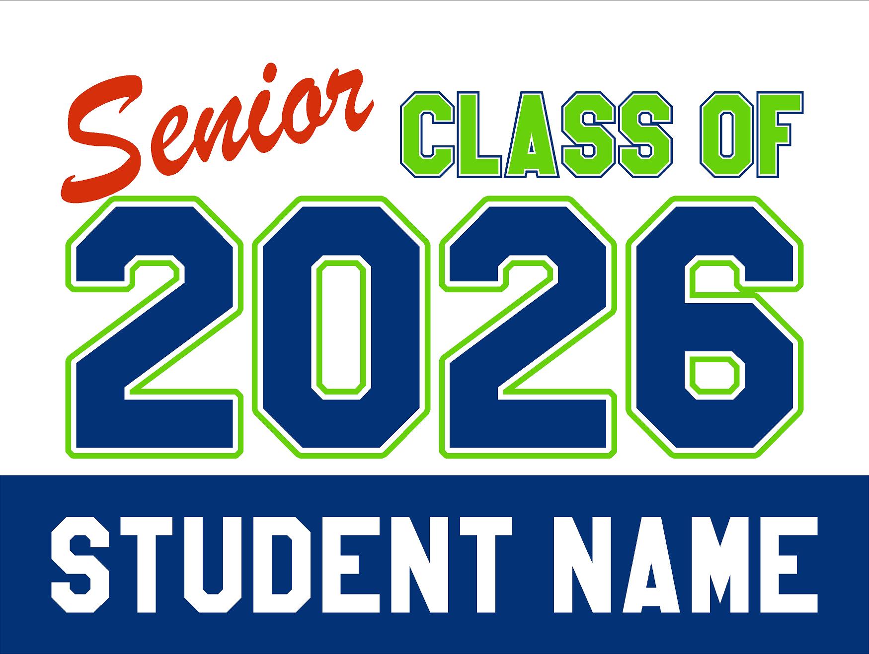 Windermere H. S. Senior Yard Sign Banner 4
