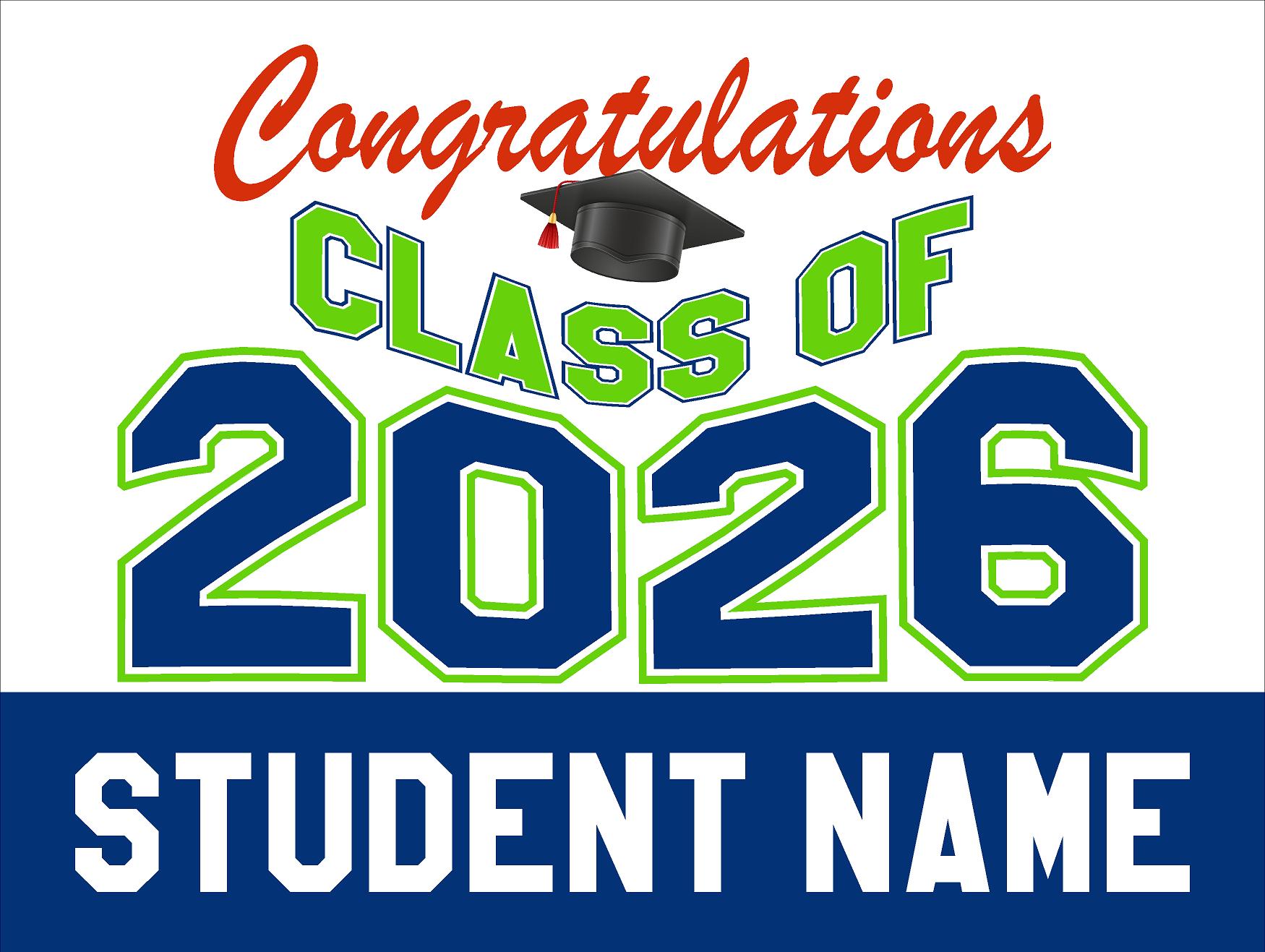 Windermere H. S. Senior Yard Sign Banner 6