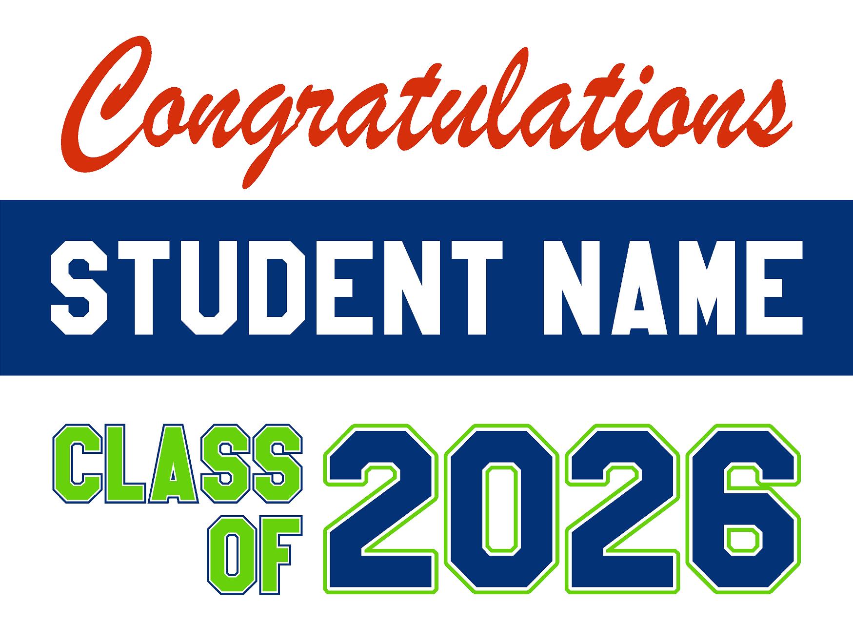 Windermere H. S. Senior Yard Sign Banner 5