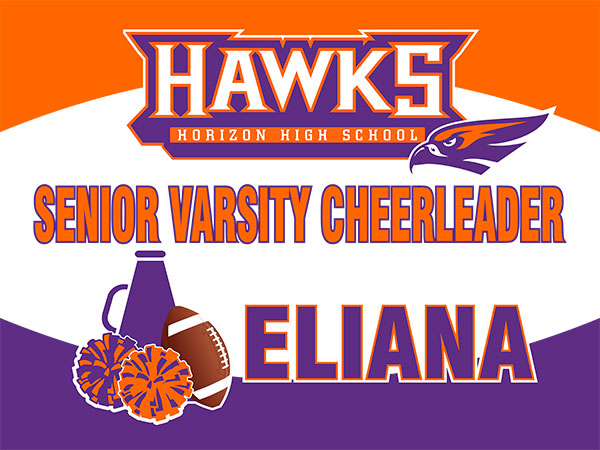Senior Varsity Cheerleader Horizon Hawks