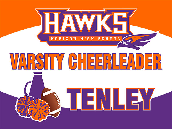 Varsity Cheerleader Horizon Hawks